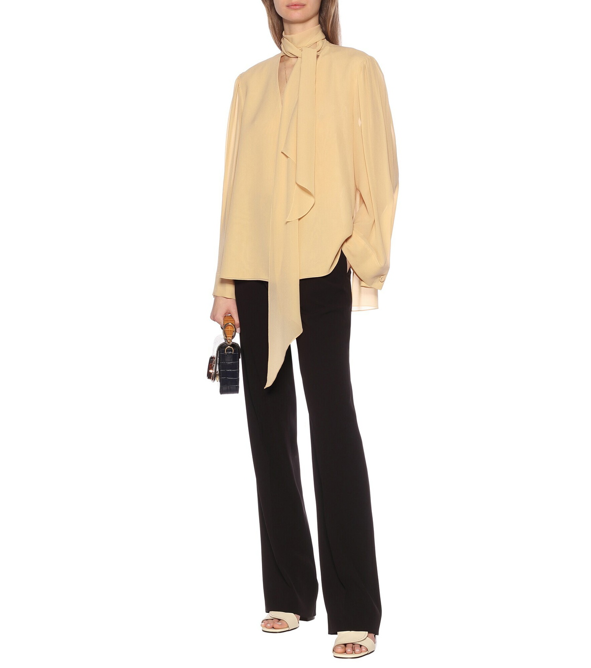 Chloe Women Silk Georgette Long Skirt