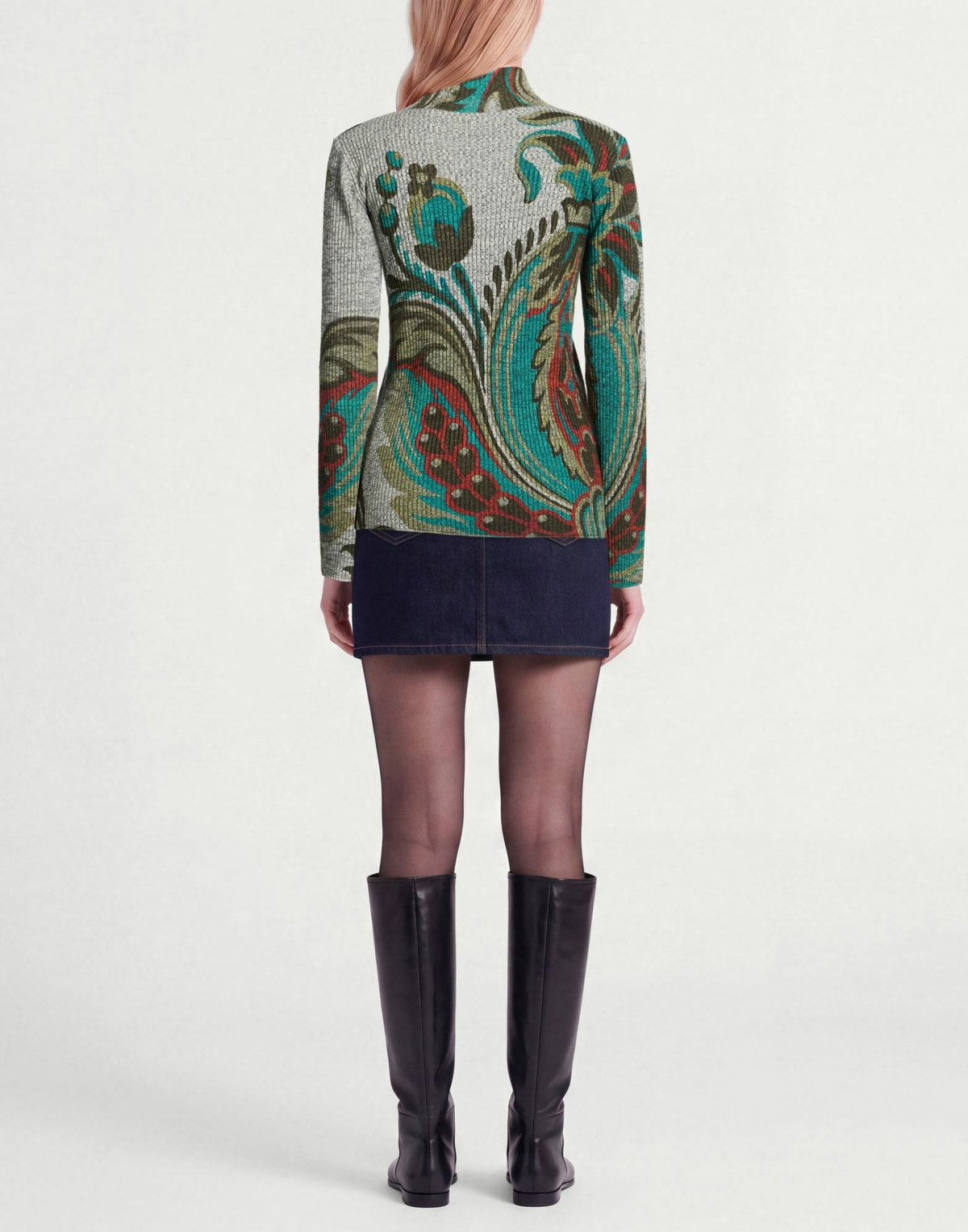 Etro Womens Sweater in Grey