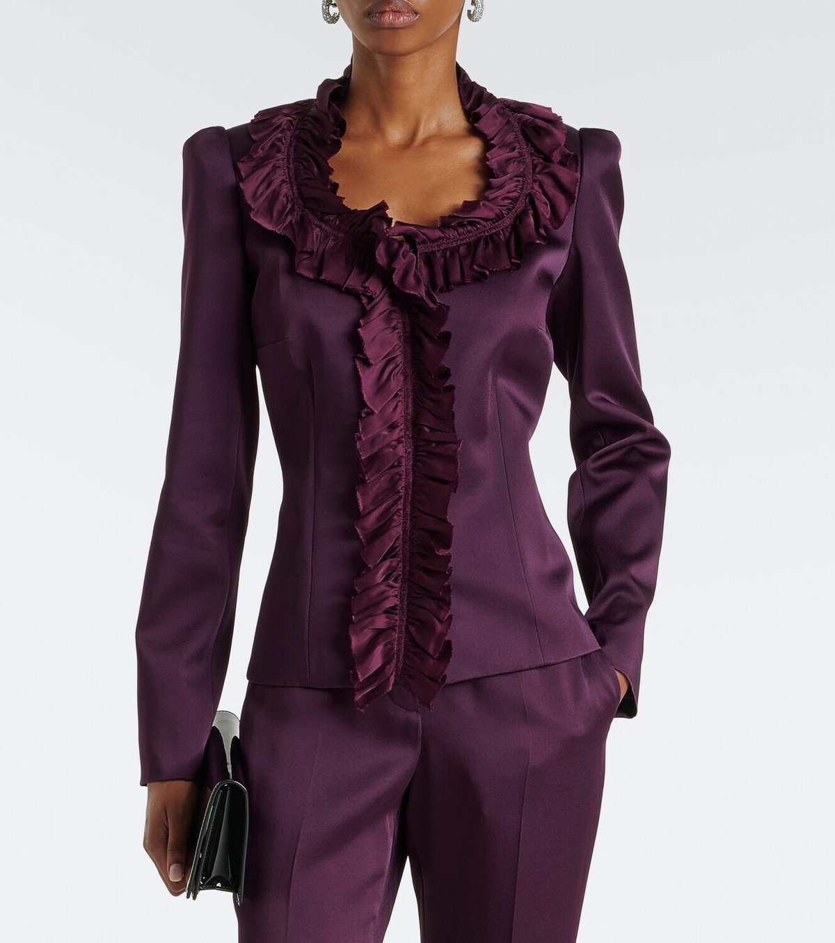 Nina Ricci Ruffled cady jacket