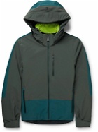 Aztech Mountain - Ajax Panelled Hooded Ski Jacket - Green