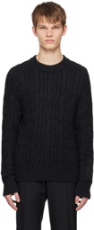 TOM FORD Black Crewneck Sweater