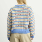 Bode Women's Wedgewood Wool Cardigan in Multi