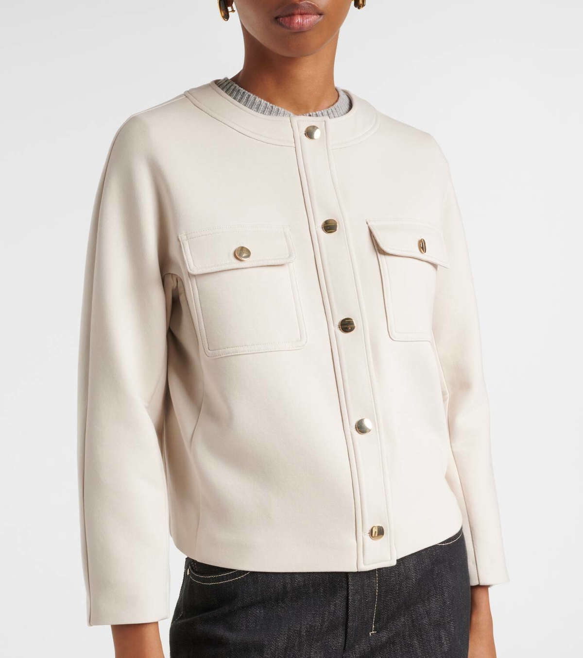 S Max Mara Gradara cotton-blend jacket S Max Mara