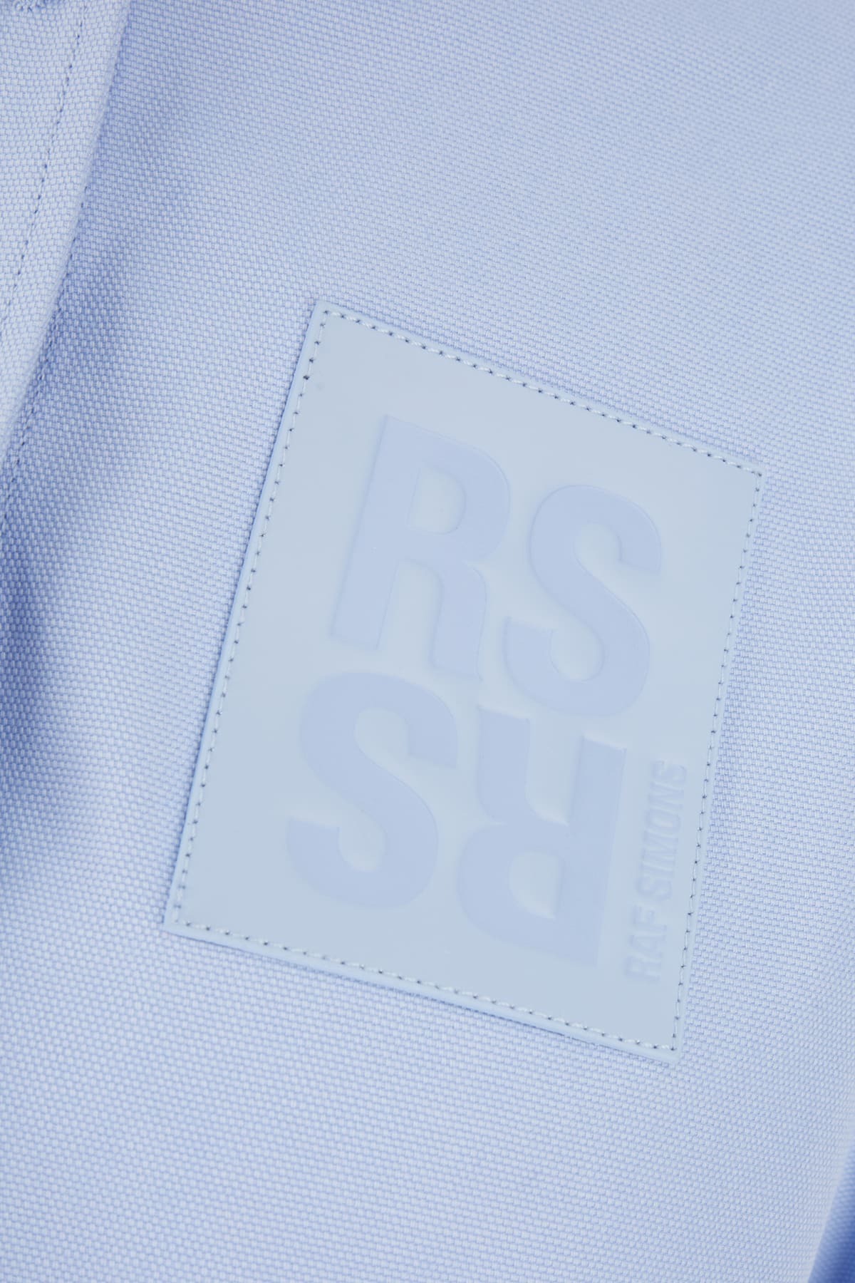 Raf Simons Light Blue Piquet Shirt