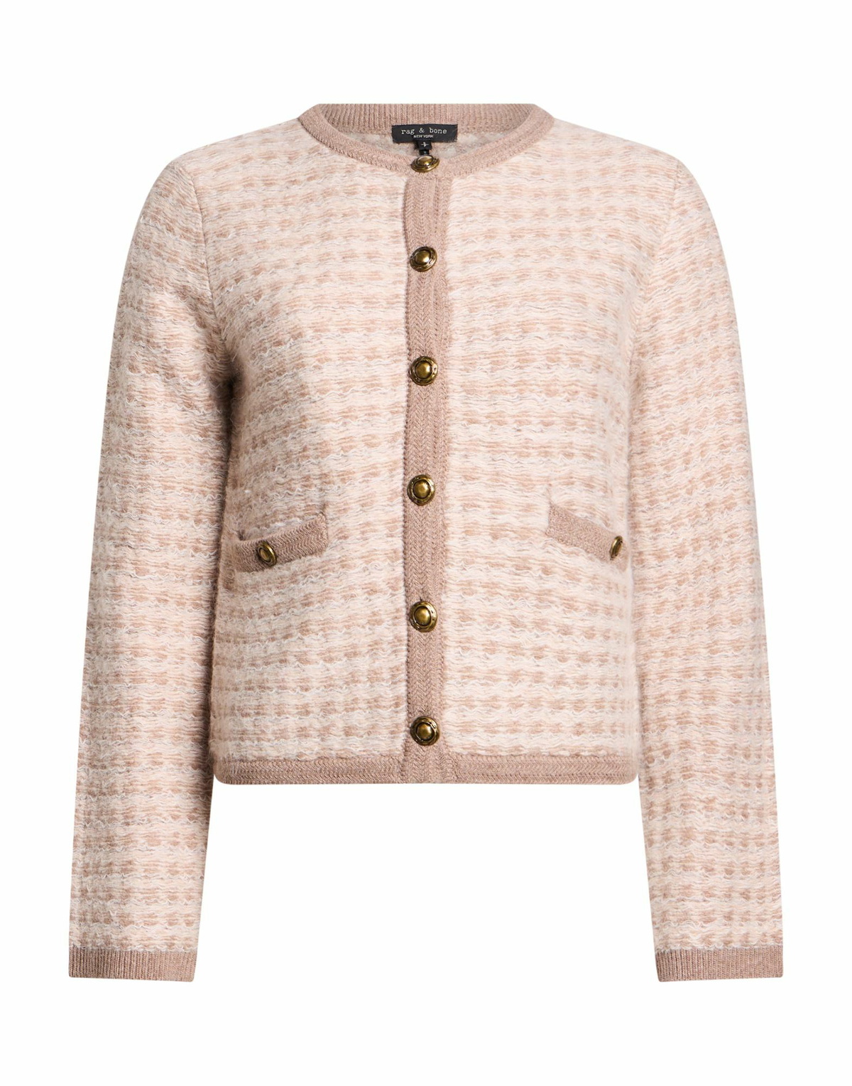 Rag & Bone Womens Cardigan in Beige