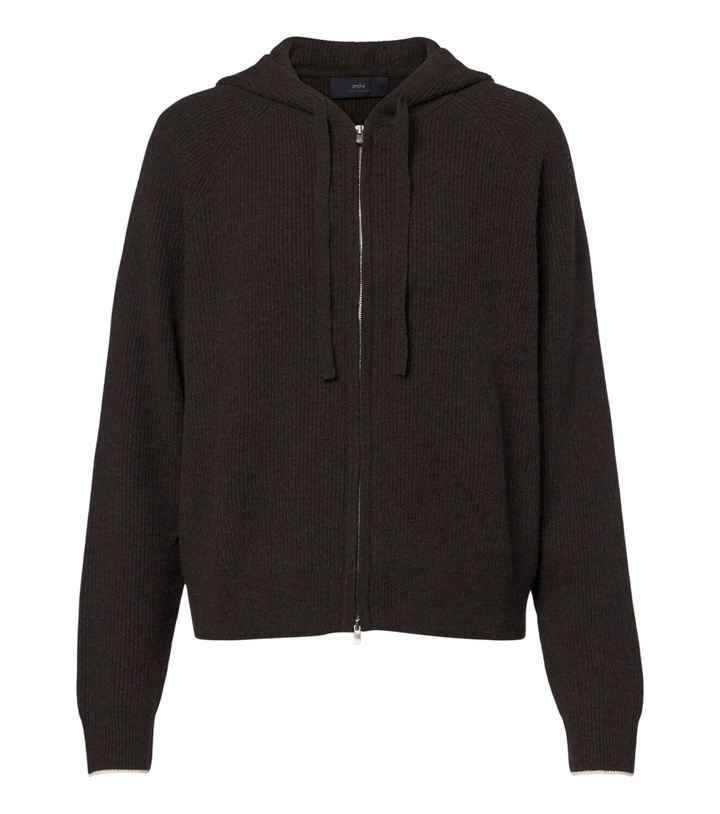 Photo: Arch4 Bray ribbed-knit cashmere hoodie