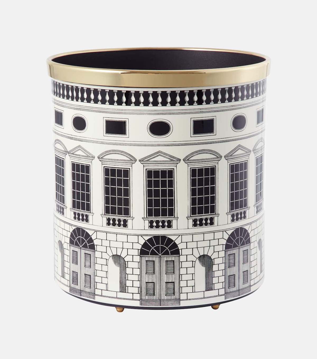 Fornasetti Architettura paper basket
