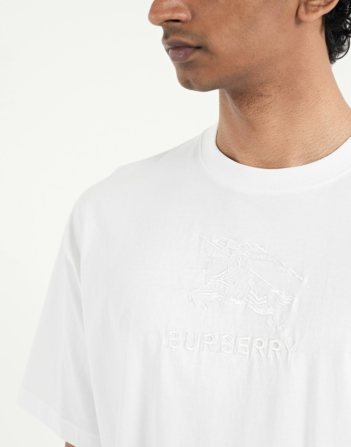 Burberry Mens T-shirt in White