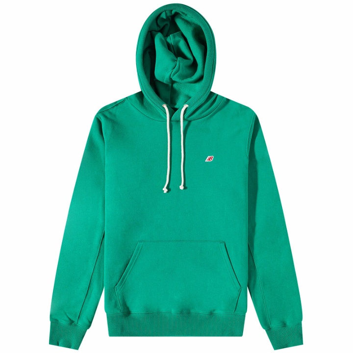 Photo: New Balance Men's Made in USA Core Hoody in Classic Pine