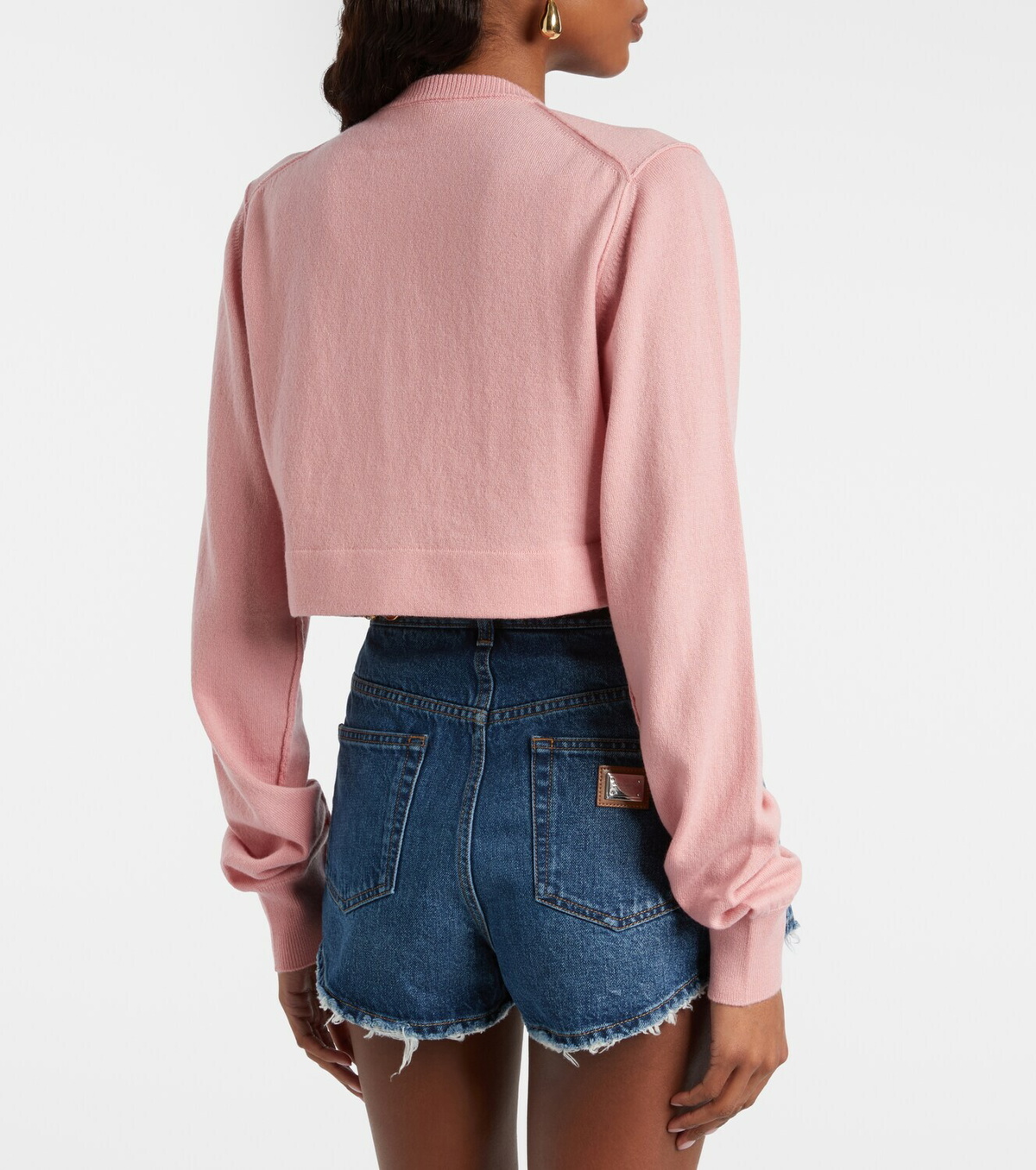 Dolce&Gabbana Embellished cashmere-blend cardigan
