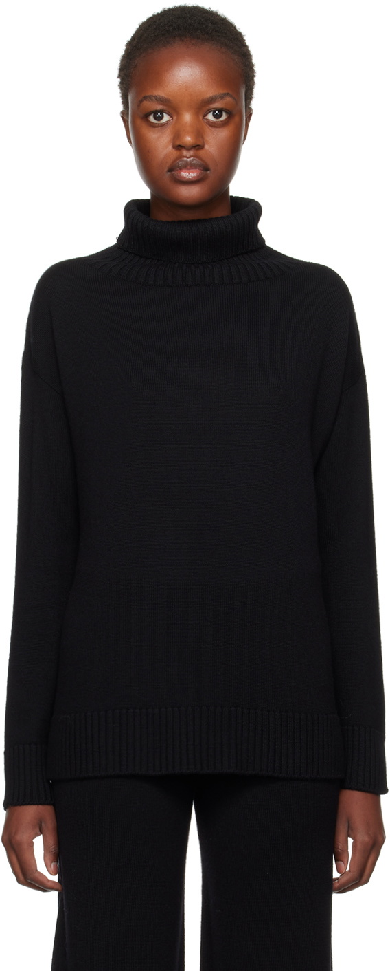 Max Mara Leisure Black Nuble Turtleneck Max Mara Leisure