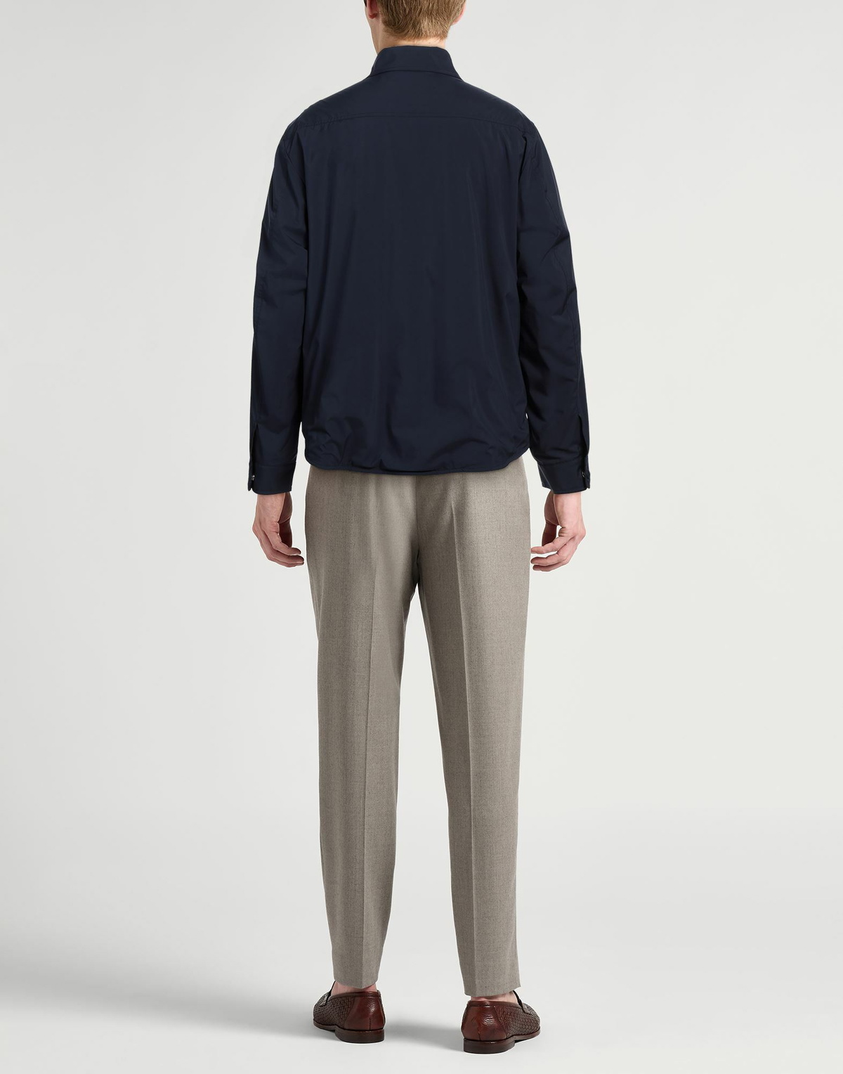 Fedeli Mens Jacket in Navy