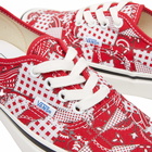 Vans Vault x WP UA Authentic 44 DX Sneakers in Racing Red