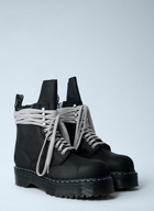 Rick Owens x Dr. Martens Quad Sole Steel Toe Boots