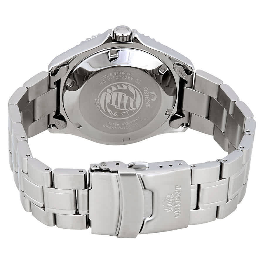 Orient Ray Raven II Automatic Orange Dial Mens Watch TAA02006M