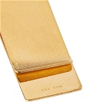 The Row - Engraved Gold-Tone Money Clip - Brass