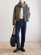 A.P.C. - Vera Maxi Full-Grain Leather Tote Bag