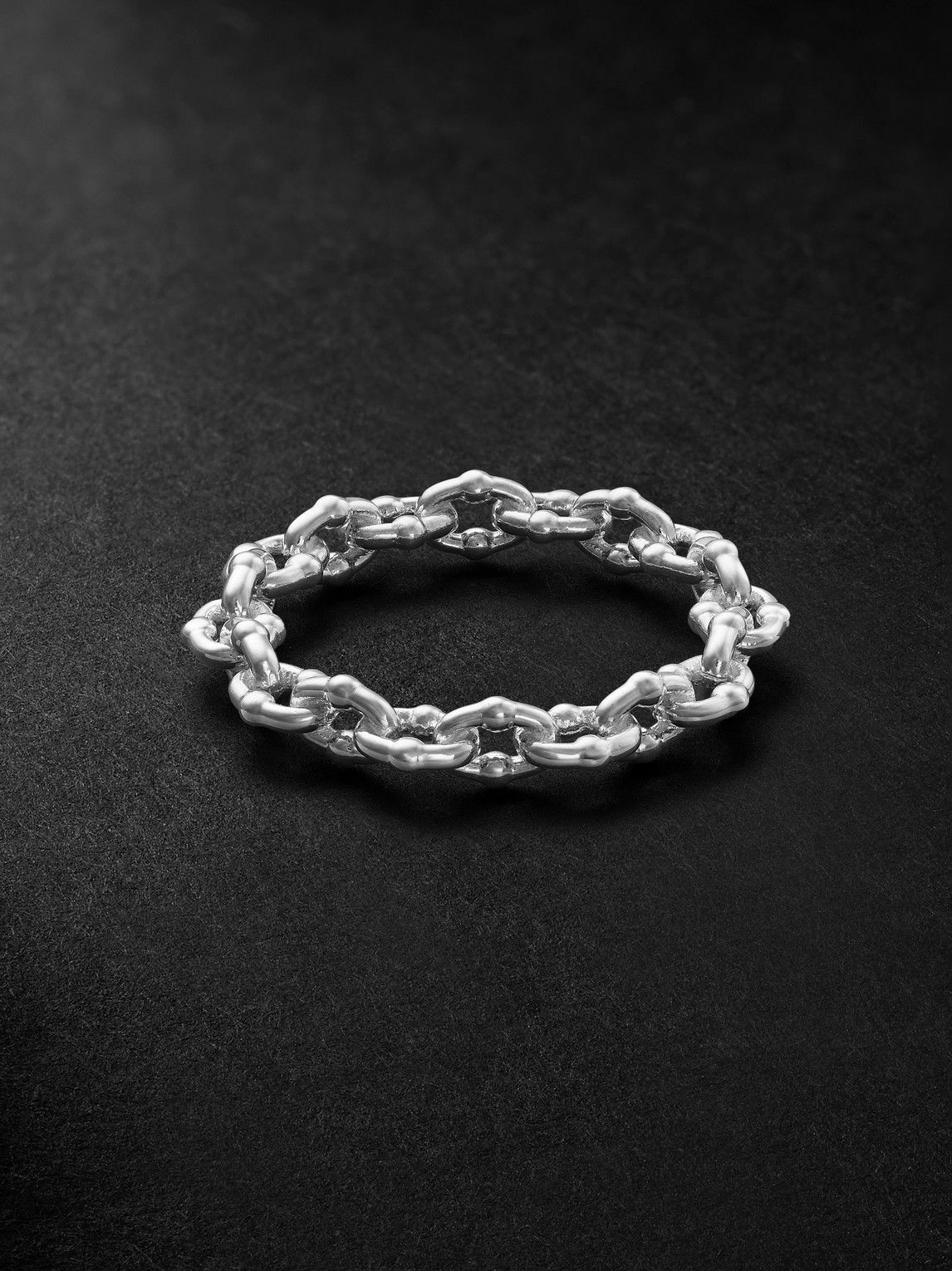 Greg Yuna - Umlaut Sterling Silver Ring - Silver