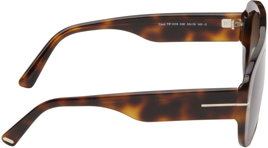 TOM FORD Brown Cecil Sunglasses TOM FORD display picture 1