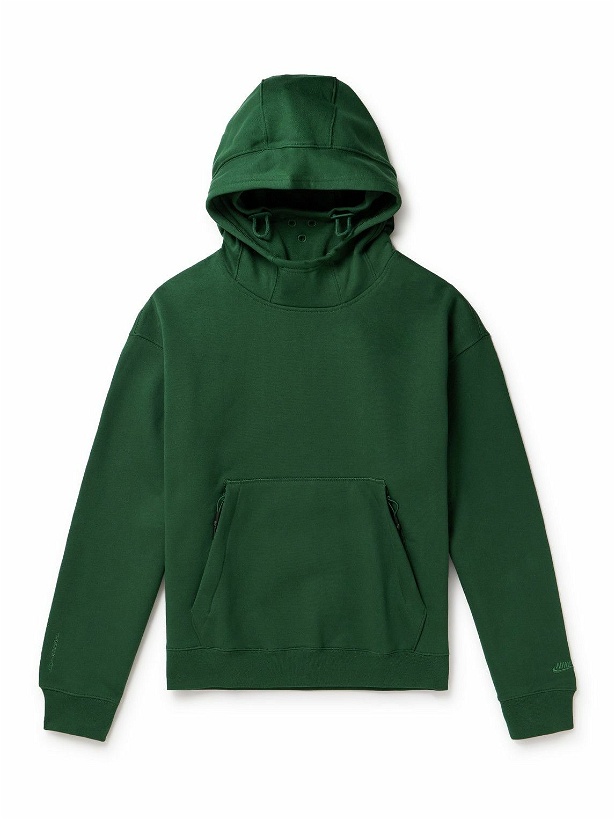 Photo: Nike - NSW Winter Repel Cotton-Blend Jersey Hoodie - Green