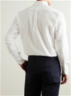 Kingsman - Button-Down Collar Cotton Oxford Shirt - White