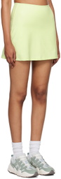 Girlfriend Collective Green High-Rise Skort