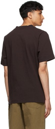 MHL by Margaret Howell Brown Cotton Jersey Matt T-Shirt