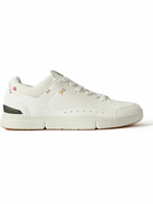 ON - Roger Federer The Roger Centre Court Vegan Leather and Mesh Tennis Sneakers - White