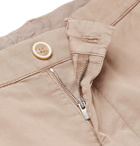 Brunello Cucinelli - Cotton-Blend Twill Shorts - Neutrals