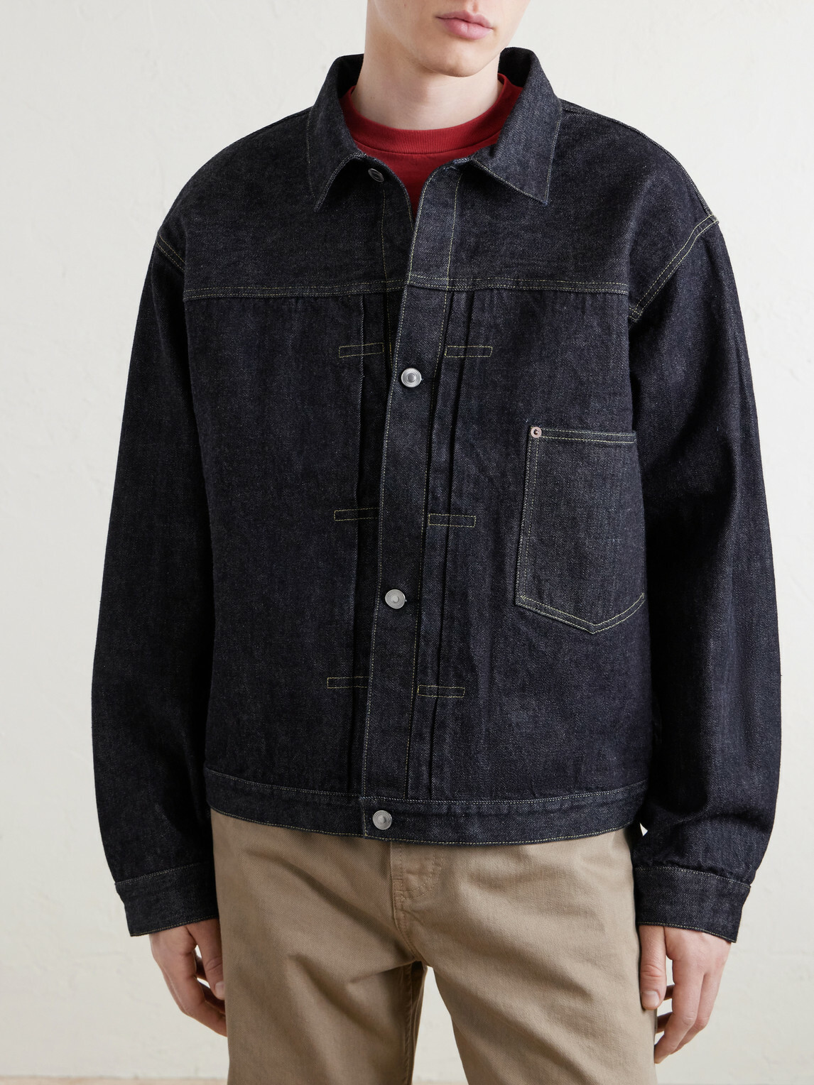 A.PRESSE - Denim Jacket - Blue A.PRESSE