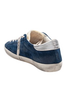 Golden Goose Super Star Suede Sneakers, Blue