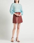 Manila Grace Womens Top in Sky blue