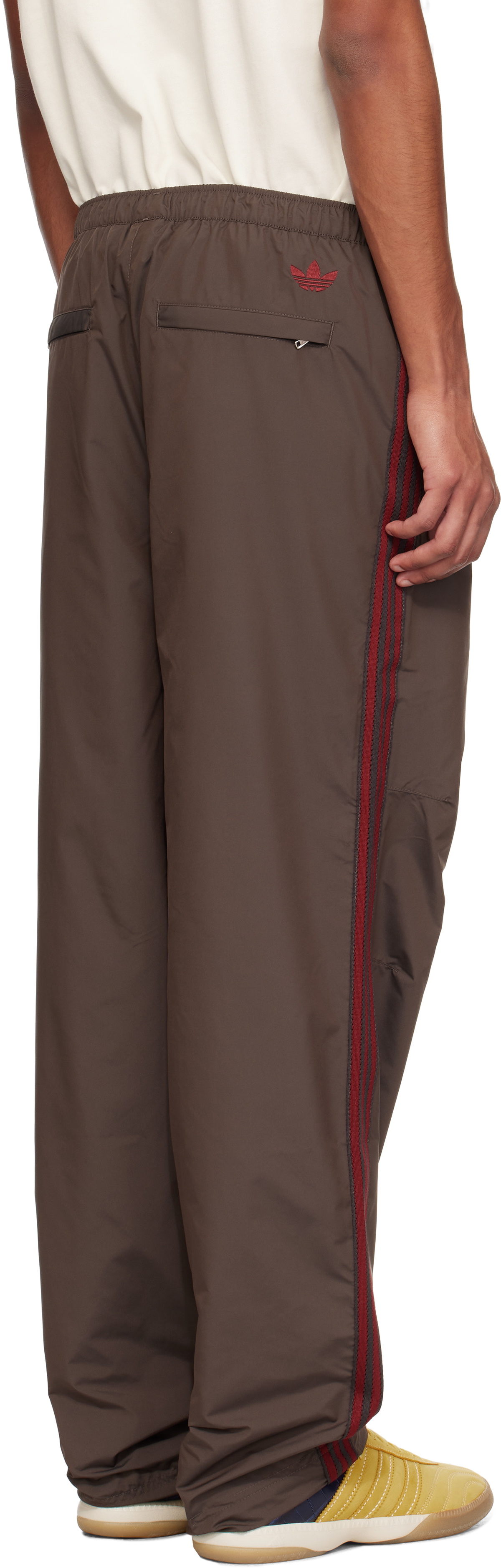 Wales Bonner Brown adidas Originals Edition Taffeta Track Pants