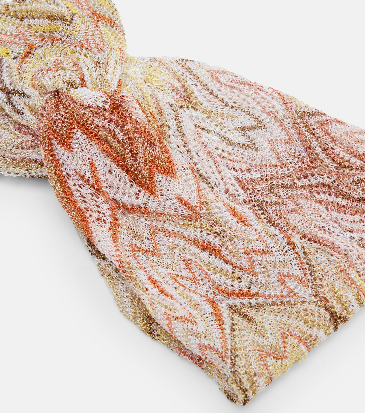 Missoni Lamé head wrap