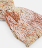 Missoni Lamé head wrap