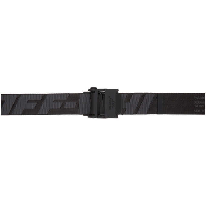 Photo: Off-White Black and Grey 2.0 Industrial Belt