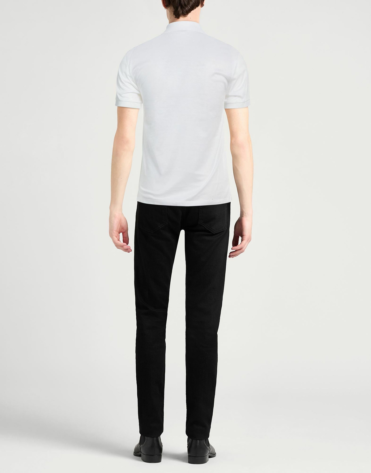 Mcqueen Mens Polo shirt in White