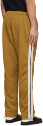 Palm Angels Tan Jersey Lounge Pants