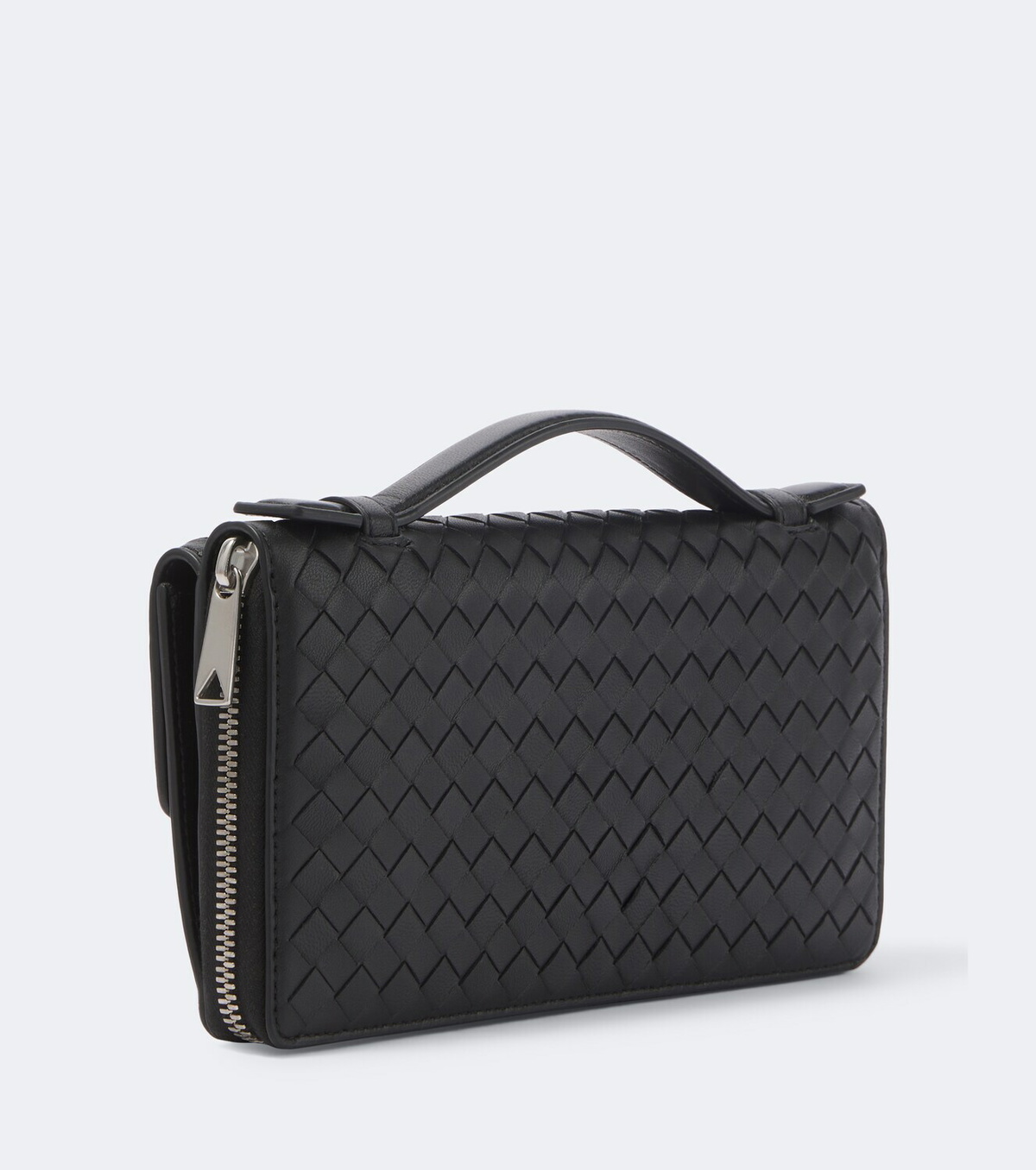 Bottega Veneta Intrecciato leather pouch