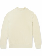 Sunspel - Ribbed Cotton Mock-Neck Sweater - Neutrals