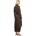 Róhe Brown 4-Sleeved Knitted Turtleneck