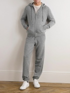 Allude - Virgin Wool and Cashmere-Blend Sweatpants - Gray