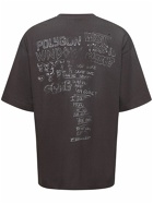 MIHARA YASUHIRO Distressed Printed Cotton T-shirt
