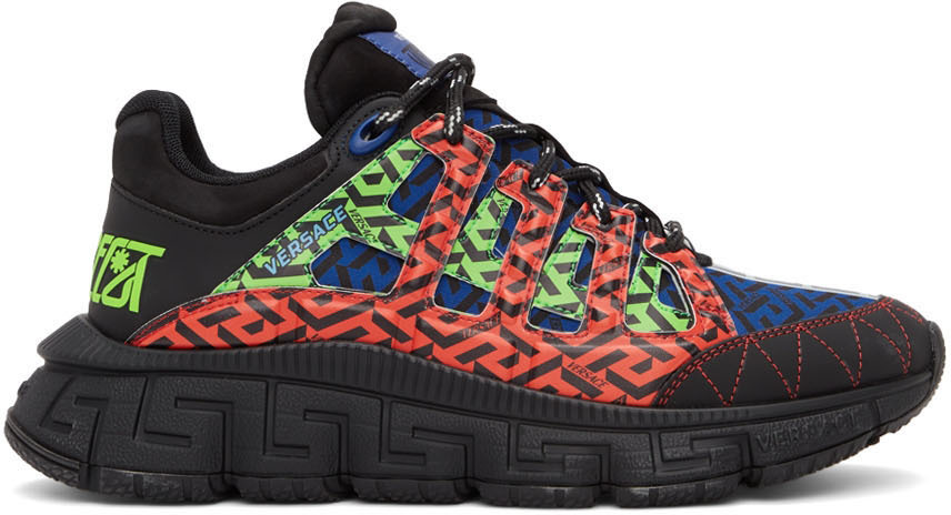 Versace fashion multicolor sneakers