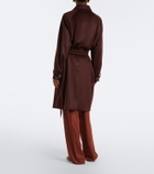 Max Mara Double-breasted cashmere trench coat