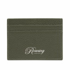 Ronning Men's Leather Card Holder in Green 