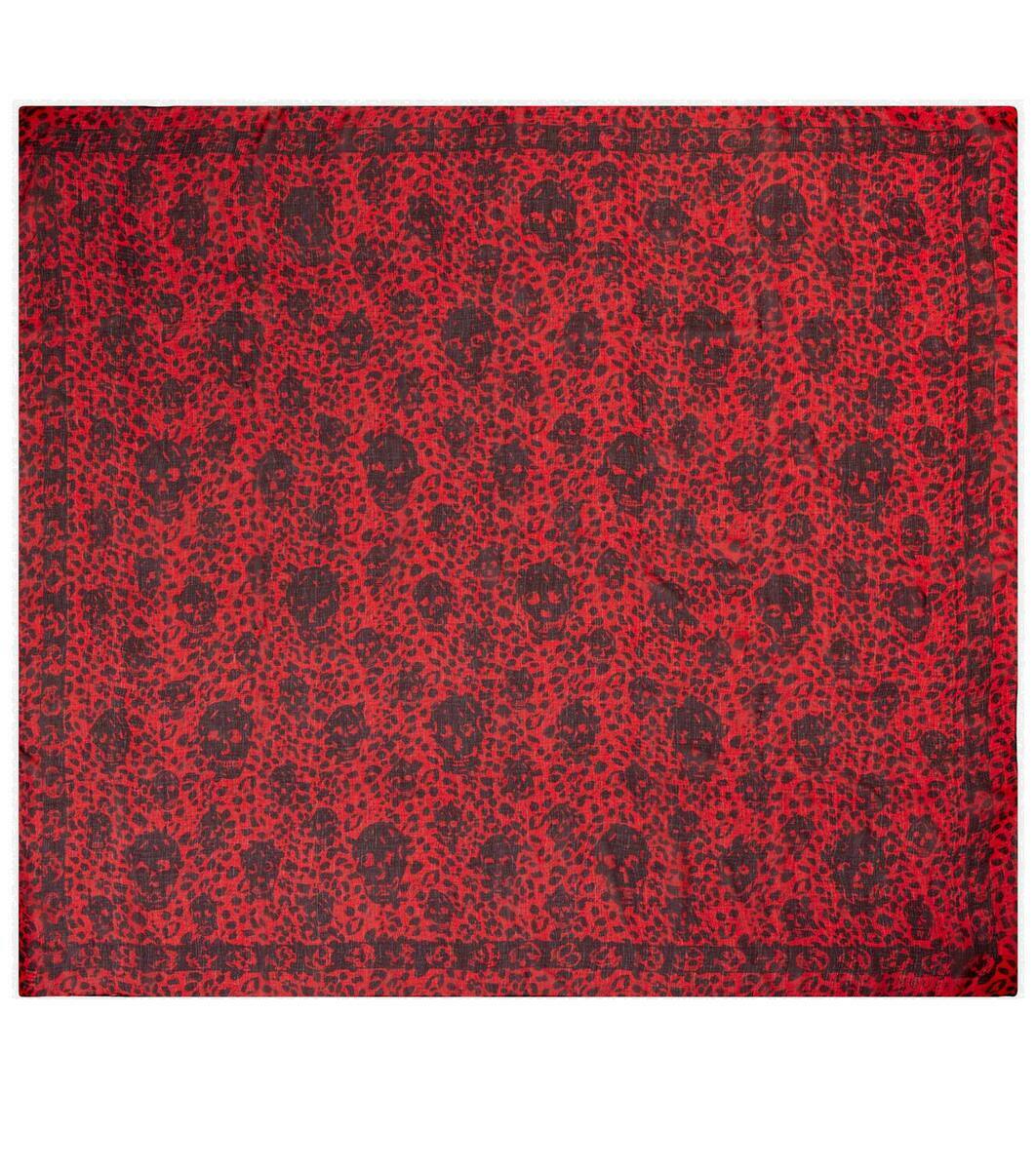 Alexander Mcqueen - Man - Pink - Scarf main image 1