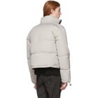 A-Cold-Wall* Beige Down Embroidered Puffer Jacket
