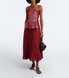 Johanna Ortiz Exploring Textures linen maxi dress
