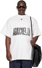 Balenciaga Off-White Oversized T-shirt